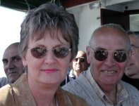 Mrs Penny and Bob Seymour